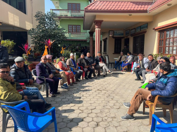 यमलाल  कँडेललाई कर्णालीको मुख्यमन्त्री बनाउनुपर्ने माग गर्दै बालकोटमा डेलिगेसन