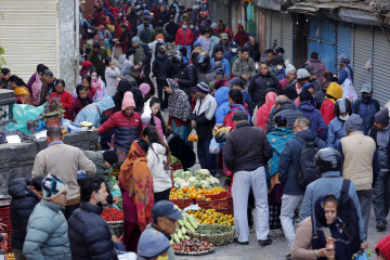 बिहानको समयमा असन–इन्द्रचोक क्षेत्र (तस्वीरहरू)