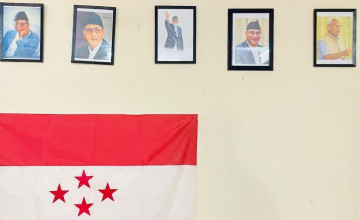 कांग्रेसइतर समूहले बीपी र देउवासँगै किन राख्यो खुमबहादुर खड्काको तस्वीर ?