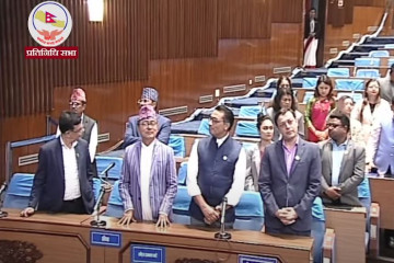 प्रतिनिधिसभा बैठकमा विपक्षी दलहरूको अवरोध कायमै