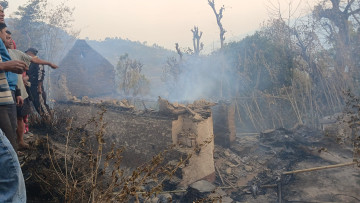 पूर्वी पहाडमा खडेरी, जताततै डढेलो