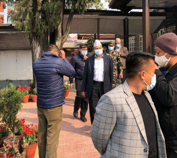 पार्टी एकताको सम्भावनाबारे शंकर पोखरेल र घनश्याम भुसालबीच छलफल