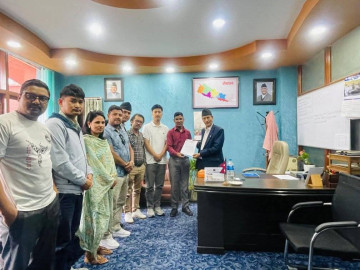 अखिल (क्रान्तिकारी) ले सीटीईभीटीलाई बुझायो ११ बुँदे ज्ञापनपत्र