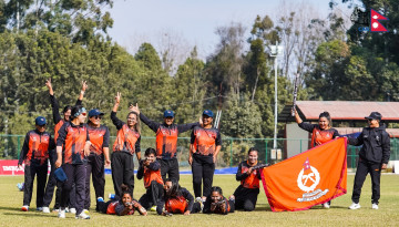 प्रधानमन्त्री कप महिला क्रिकेटको उपाधि एपीएफ क्लबलाई