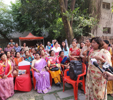 काठमाडौंको मेयर उम्मेदवार सिर्जनालाई आरजुले दिइन् शुभकामना
