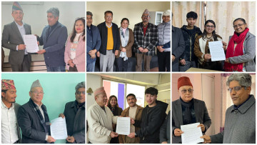 प्रमुख राजनीतिक दलसमक्ष अटोमोबाइल, दिगो सडक र सुरक्षित यातायातसम्बन्धी सुझावपत्र पेस