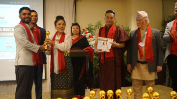 एसबी ओभरसिजका अध्यक्ष पौडेललाई ‘एक्सिलेन्स अवार्ड’