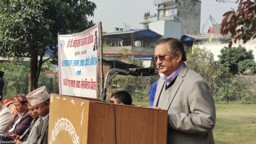 कांग्रेस सत्तामा नजानुलाई अन्यथा लिन पर्दैन : बालकृष्ण खाँण