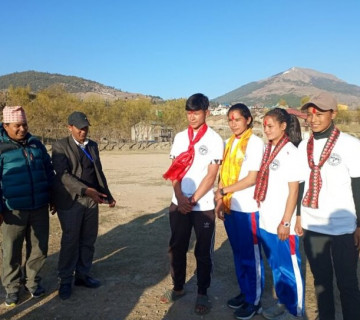 'सार्कस्तरीय क्रसकन्ट्री एथ्लेटिक्स' खेल्न जुम्लाबाट चार खेलाडी भारत जाँदै