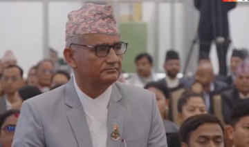 प्रतिनिधिसभा बैठक सुरु भएलगत्तै ओली र लेखकलाई पक्राउ गरिएकोमा एमालेको आपत्ति