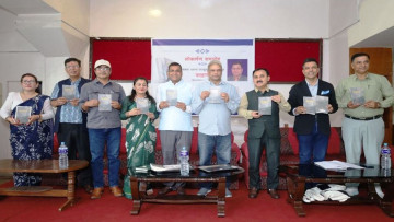 वसन्त पराजुलीको उपन्यास ‘बखान’ लोकार्पित