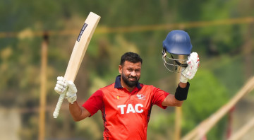 आर्मीको सहज जितमा विनोदको कीर्तिमानी शतक