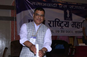 समाजवादी प्रेस संगठनको अध्यक्षमा सुवेदी निर्वाचित
