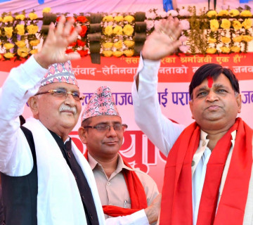 पूर्वमन्त्री बृजेशकुमार गुप्ता एमाले प्रवेश 