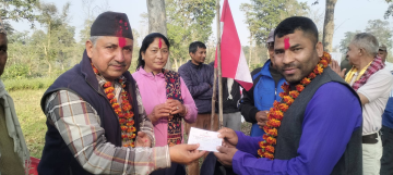 एमाले बाँके पूर्वजिल्ला सदस्य सुवेदी कांग्रेस प्रवेश