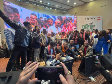 कांग्रेसमै फर्किए राणा, गगन थापाले गरे स्वागत