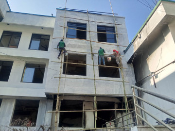 यसरी मर्मत हुँदै छ कांग्रेस केन्द्रीय कार्यालय (तस्वीरहरू)