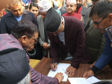 संसदीय दलको नेतामा देउवाको उम्मेदवारी, रामचन्द्र प्रस्तावक र पूर्णबहादुर समर्थक 