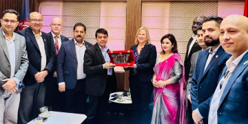 पूर्वाधार विकासमा सहयोग गर्न अन्तर्राष्ट्रिय वित्त निगमलाई महासङ्घ अध्यक्ष ढकालको आग्रह