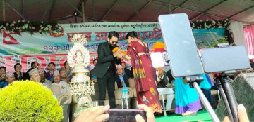 धरान डे मनाउन धरान पुगे बालेन