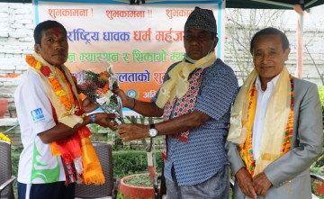 धर्मले लन्डन म्याराथन खेल्ने, ४५ वर्षमाथि उमेर समूहमा प्रतिस्पर्धा गर्ने