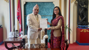 सालीनदीको दर्शन गर्न राष्ट्रपति पौडेललाई सांसद सोविताको निम्ता