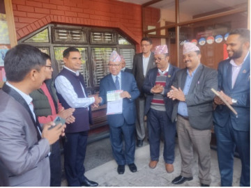 भूकम्पपीडितलाई नेपाल रिटर्नी एसोसिएसनको ५० हजार सहयोग