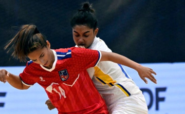 साफ महिला फुटसल च्याम्पियनसिपः  नेपाल र श्रीलंकाले अंक बाँडे