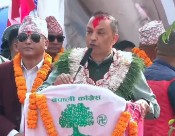 चुनाव सफल पार्दै संविधानलाई ट्र्रयाकमा ल्याउने काममा कांग्रेसले तलमाथि गर्दैन : गगन थापा 