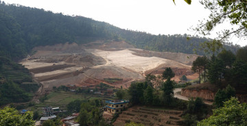 भक्तपुरको सूर्यविनायकमा प्लटिङको कहाली लाग्दो दृश्य (फोटो फिचर)