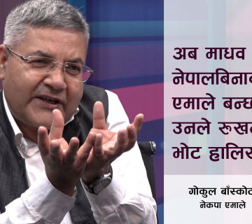 अब माधव नेपालबिनाको एमाले बन्छ, उनले रुखमा भोट हालिसके || Gokul Baskota || UML Leader || Shilapatra