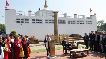 शान्ति स्थापनाका लागि लुम्बिनीको पवित्र उद्यान महत्त्वपूर्ण: महासचिव गुटेरेस