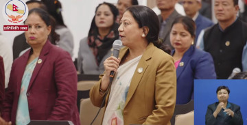 बोल्न पाएनौँ भन्दै सत्तापक्षका सांसदले गरे नियमापत्ति