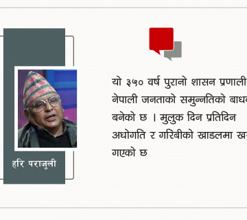 अहिलेकाे शासन र निर्वाचन प्रणाली फेल भइसक्याे, परिवर्तन गरौँ