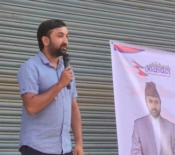 गगनको क्षेत्रमा इन्जिनियर पोखरेलले गरे स्वतन्त्रबाट उम्मेदवारी घोषणा