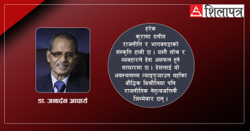 अति राजनीतीकरणको दुष्चक्रमा फसेको हाम्रो लोकतान्त्रिक पद्धति