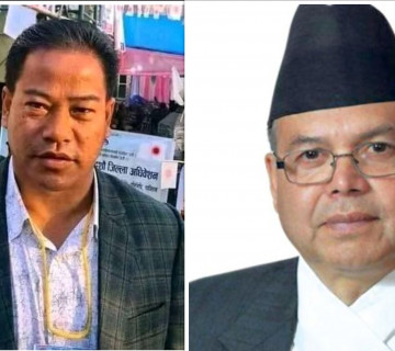 झलनाथको निर्वाचन क्षेत्रमा गठबन्धनलाई हराउँदै एमालेका थेबे अध्यक्षमा निर्वाचित