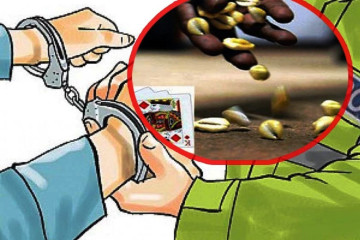 कौडा खेलिरहेका १६ जना चार लाख रुपैयाँसहित