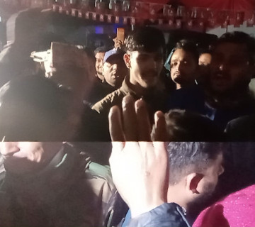 ‘भीम रावल उम्मेदवारी फिर्ता लेऊ’ भन्दै एमाले कार्यकर्ताले गरे बन्दसत्र स्थलमा नाराबाजी