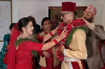 फुटबलर किरणले गरे कञ्चनसँग विवाह