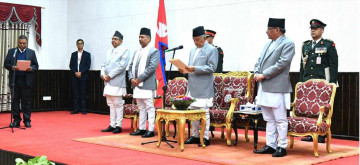 जसपा पनि सरकारमा गयो, उपेन्द्र र नवलकिशोरले लिए शपथ 
