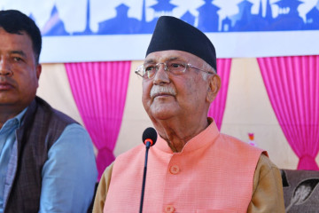 ओलीले भने– यी हा हु गर्नेहरूलाई देश छाडेर कहीँ भाग्छौँजस्तो लाग्छ ?