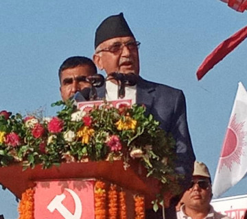 पोखराबाट कांग्रेसलाई ओलीको कटाक्षः गणेशमान र किसुनजीले त्यसै पार्टी छाड्नुभएको होइन
