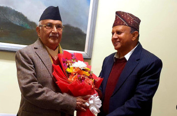 एमाले संसदीय दलको नेतामा केपी ओली सर्वसम्मत निर्वाचित