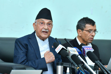 ओलीले भने- अहिलेको सरकारको तागत झुट बोल्ने र अफवाह फैलाउने मात्रै हो