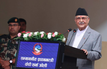 प्रधानमन्त्री ओली भन्छन्- अहिलेको सरकारले भात-रोटी खान्छ, घुस खाँदैन