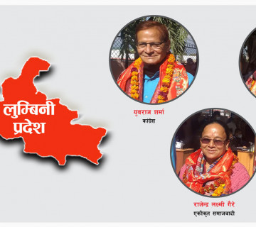 राष्ट्रियसभा निर्वाचन: लुम्बिनी प्रदेशबाट सत्तारुढ गठबन्धन उम्मेदवार निर्वाचित