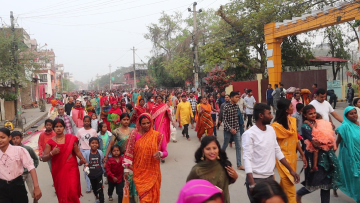 १५ दिने मिथिला माध्यमिकी परिक्रमा सम्पन्न