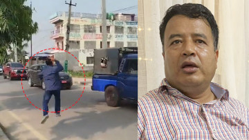 नेविसंघ अध्यक्ष शेर्पाको चेतावनी– महेश बस्नेतमाथि रङ छ्याप्ने जोसुकै भए पनि कारबाही हुन्छ