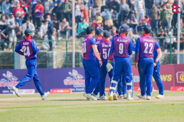 पपुवा न्युगिनीले नेपाललाई दियो ९६ रनको झिनो लक्ष्य, सन्दीपले लिए पाँच विकेट